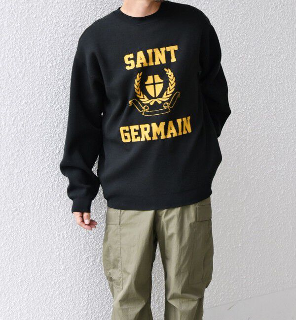 SHIPS any「SHIPS any:〈手洗い可能〉クラブロゴ ジャカード ニット◇」|ニット・セーター|