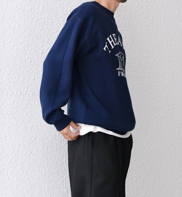 SHIPS any「SHIPS any:〈手洗い可能〉クラブロゴ ジャカード ニット◇」|ニット・セーター|