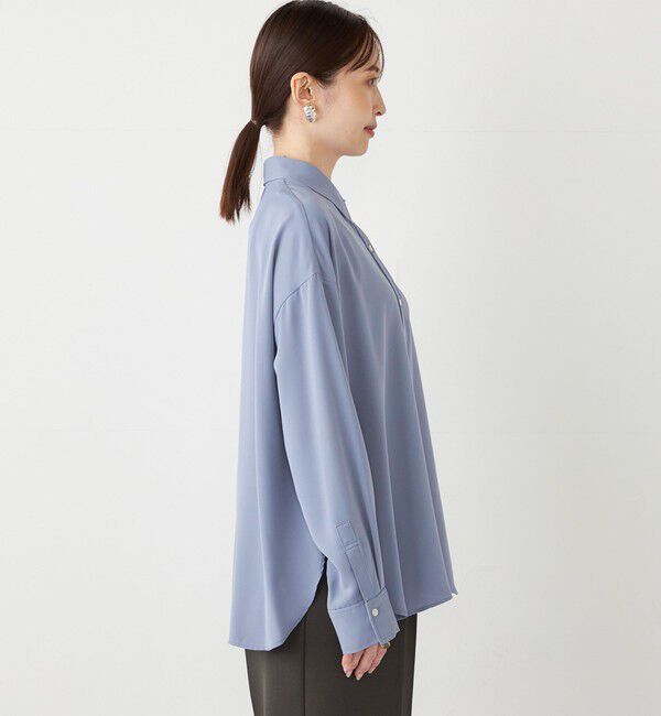 SHIPS Colors 「SHIPS Colors:〈洗濯機可能〉トロミ レイヤード シャツ2」|シャツ・ブラウス|