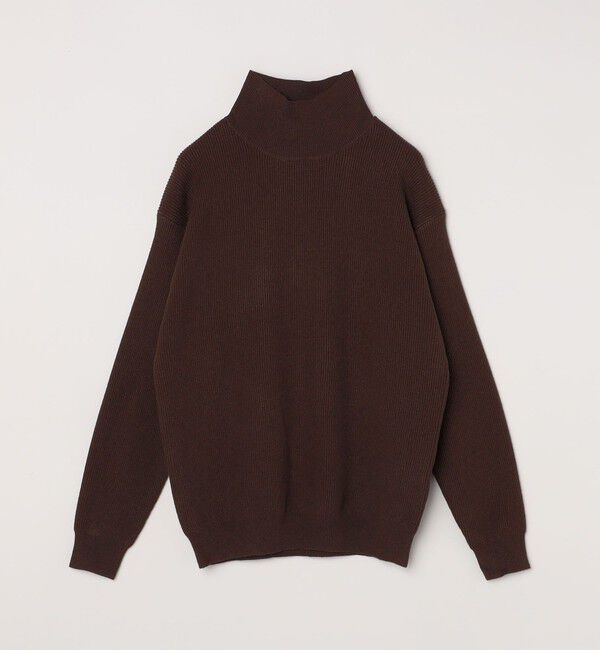 SHIPS Colors 「SHIPS Colors:〈洗濯機可能〉畔編み ハイネック ニット」|ニット・セーター|