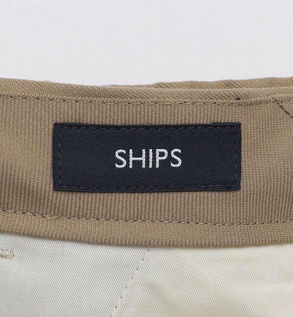 SHIPS「SHIPS: ハイツイスト ギャバジン セミワイド スラックス パンツ」|スラックス|