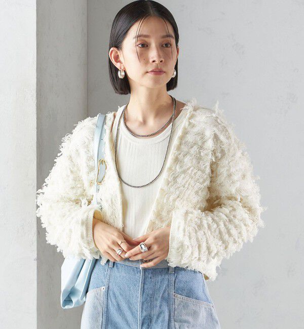 SHIPS for women「BEAURE:パーティション レザー バッグ 小」|トートバッグ|