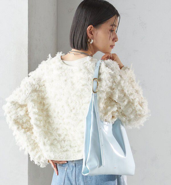 SHIPS for women「BEAURE:パーティション レザー バッグ 小」|トートバッグ|