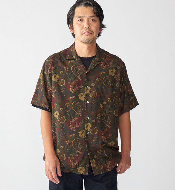 SHIPS「Southwick: Gate Label COLONIAL PRINT ショートスリーブ シャツ」|シャツ・ブラウス|