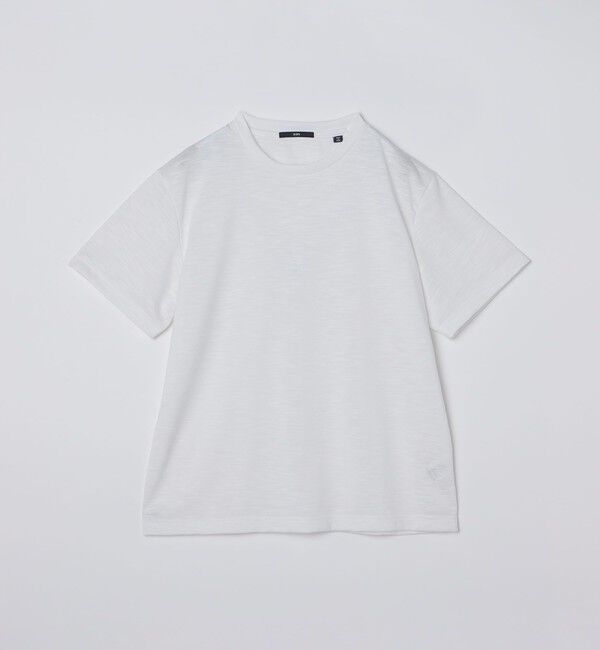 SHIPS「SHIPS: リネン ライク スラブ ショートスリーブ Tシャツ」|Tシャツ・カットソー|