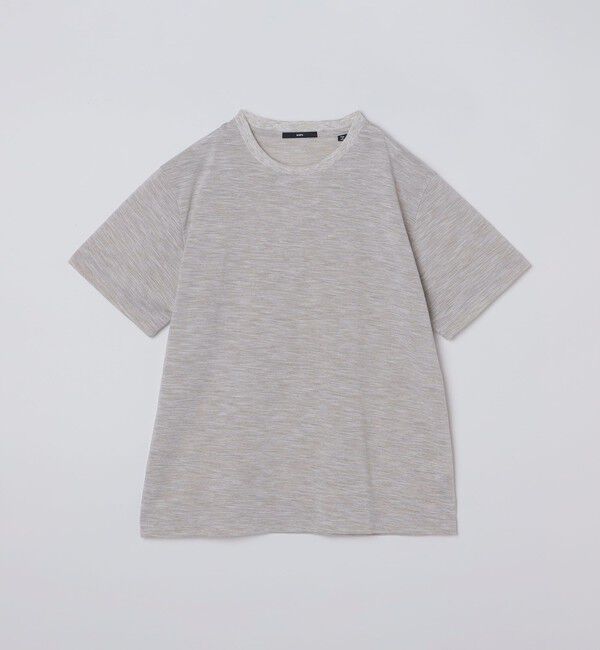 SHIPS「SHIPS: リネン ライク スラブ ショートスリーブ Tシャツ」|Tシャツ・カットソー|
