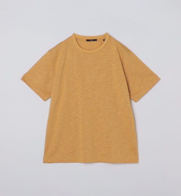 SHIPS「SHIPS: リネン ライク スラブ ショートスリーブ Tシャツ」|Tシャツ・カットソー|