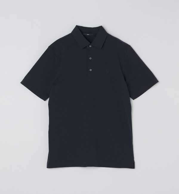 SHIPS「【WEB限定】SHIPS:〈吸水速乾〉アイスタッチ ワンポイント ロゴ レギュラーカラー ポロシャツ」|Tシャツ・カットソー|