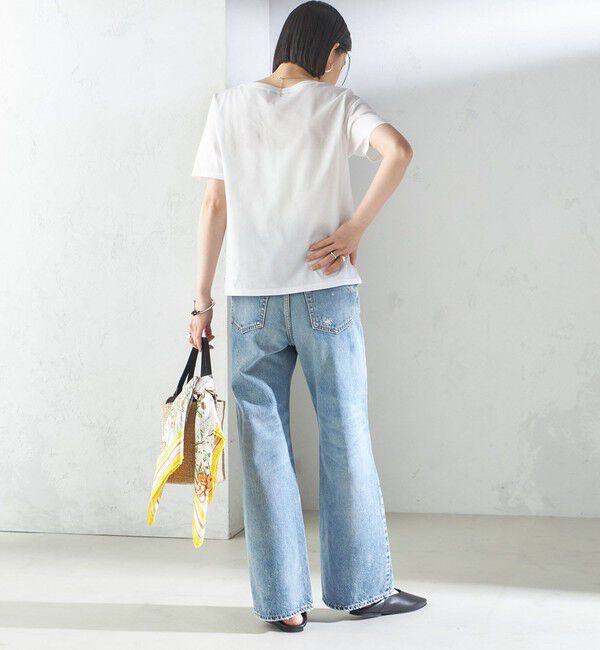 SHIPS for women「ギザコットン ベーシック TEE」|Tシャツ・カットソー|