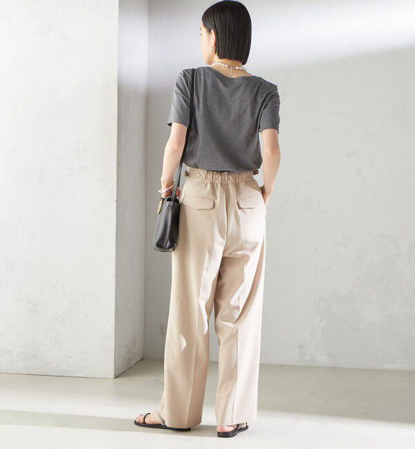 SHIPS for women「ギザコットン ベーシック TEE」|Tシャツ・カットソー|