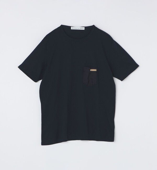 SHIPS「BATEAUX DE SHIPS: ポケット Tシャツ」|Tシャツ・カットソー|ネイビー