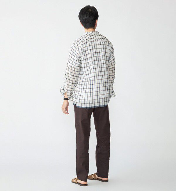 SHIPS「SHIPS: インディア バンドカラー ロングスリーブ シャツ」|シャツ・ブラウス|