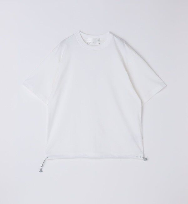 SHIPS「THYARD: 光電子(R) ドローコード Tシャツ」|Tシャツ・カットソー|ホワイト