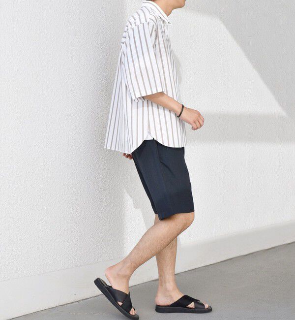 SHIPS any「SHIPS any: ストライプ スモールウェイブ スキッパー プルオーバーシャツ◇」|シャツ・ブラウス|