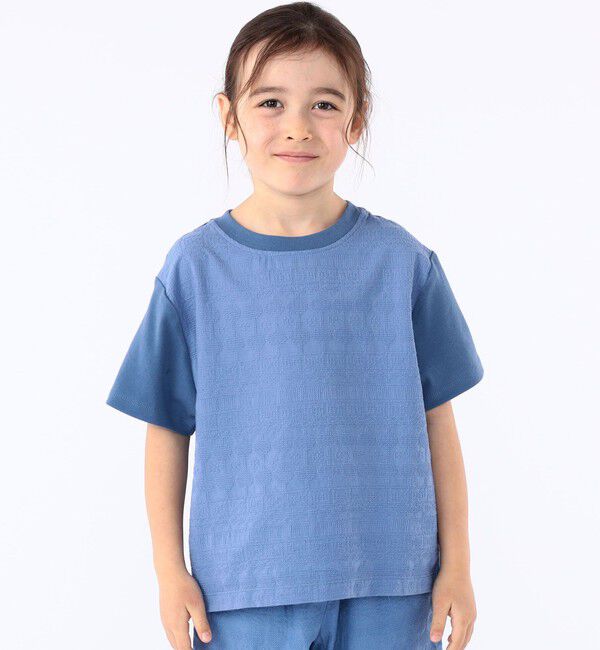 SHIPS KIDS「SHIPS KIDS:100～130cm /エンブロイダリー プルオーバー」|Tシャツ・カットソー|