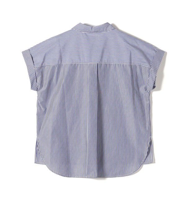 SHIPS Colors 「innowave:〈手洗い可能〉TC スキッパー フレンチスリーブ ブラウス」|シャツ・ブラウス|