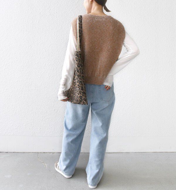 SHIPS for women「〈手洗い可能〉ラメ ニット ベスト」|ベスト・ジレ|