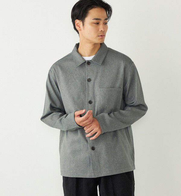 SHIPS Colors 「SHIPS Colors:〈洗濯機可能〉WOOLIC ボックス シャツ◇」|シャツ・ブラウス|