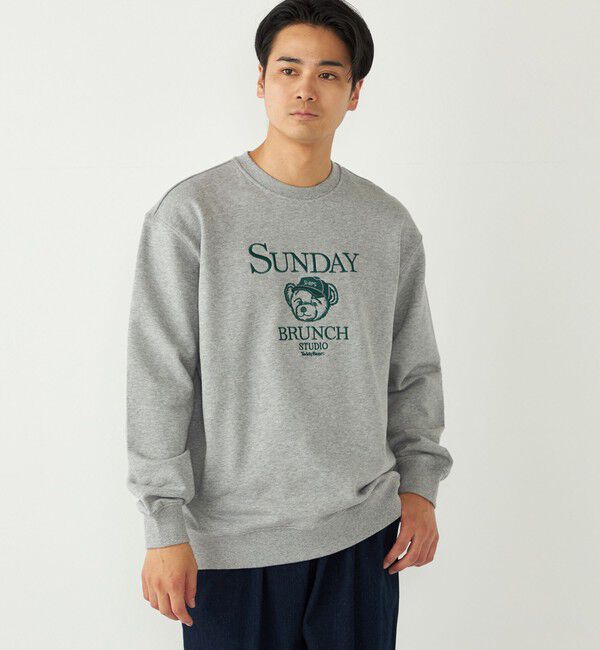 SHIPS Colors 「SHIPS Colors:TeddyBear(R) スウェット 2◇」|スウェット・ジャージ|グレー