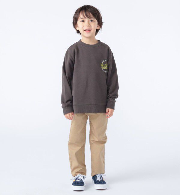 SHIPS KIDS「SHIPS KIDS:100～130cm /ヴィンテージ プリント スウェット」|スウェット・ジャージ|