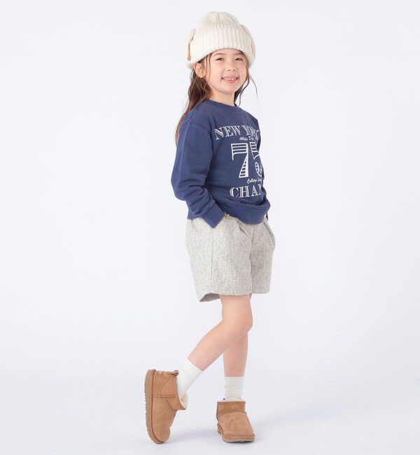 SHIPS KIDS「SHIPS KIDS:100～130cm /ヴィンテージ プリント スウェット」|スウェット・ジャージ|