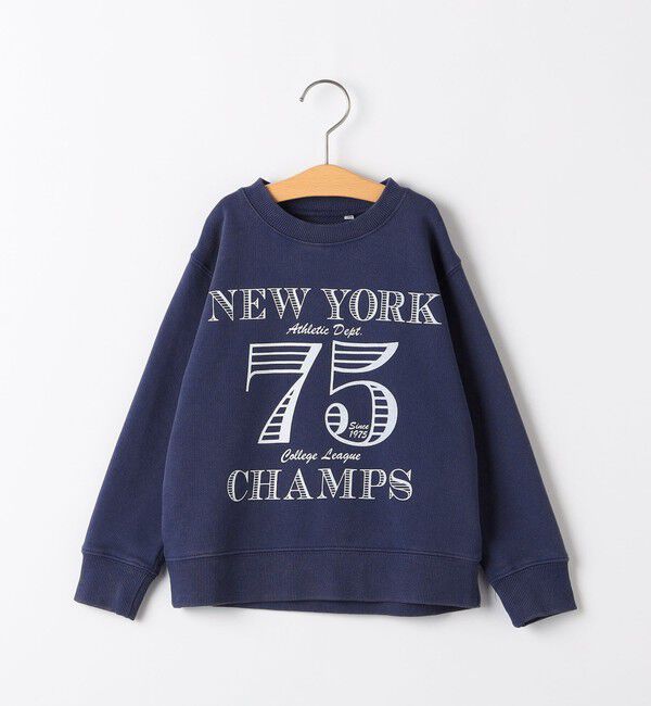 SHIPS KIDS「SHIPS KIDS:100～130cm /ヴィンテージ プリント スウェット」|スウェット・ジャージ|