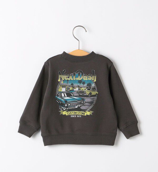 SHIPS KIDS「SHIPS KIDS:80～90cm /ヴィンテージ プリント スウェット」|スウェット・ジャージ|