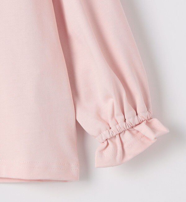 SHIPS Colors 「SHIPS Colors:100～130cm / 〈手洗い可能〉スパンコール 刺繍 ロンT」|Tシャツ・カットソー|