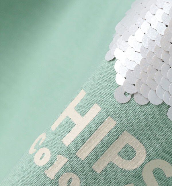 SHIPS Colors 「SHIPS Colors:100～130cm / 〈手洗い可能〉スパンコール 刺繍 ロンT」|Tシャツ・カットソー|