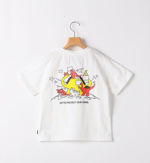 SHIPS KIDS「ARCH&LINE:125～145cm / オーガニックコットン プリント Tシャツ」|Tシャツ・カットソー|