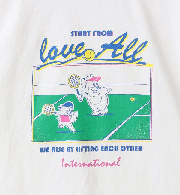 SHIPS KIDS「ARCH&LINE:125～145cm / オーガニックコットン プリント Tシャツ」|Tシャツ・カットソー|