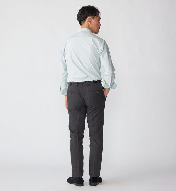 SHIPS「SHIPS: ジャージー ロンドン ストライプ ワンピースカラー シャツ」|シャツ・ブラウス|