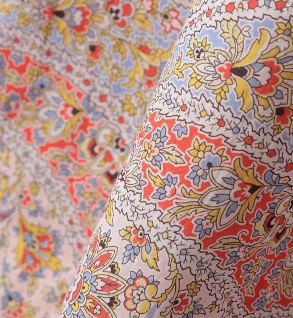 SHIPS KIDS「SHIPS KIDS:100～130cm / リバティ ノースリーブ ワンピース」|ワンピース|