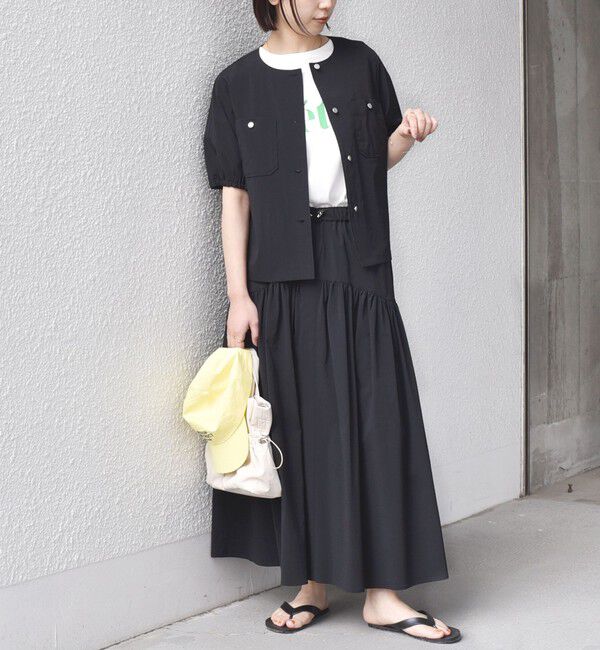 SHIPS Colors 「《予約》SHIPS Colors:〈接触冷感・UVカット・撥水〉マルチファンクション 羽織 シャツ◆」|シャツ・ブラウス|