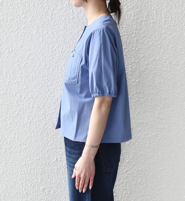 SHIPS Colors 「《予約》SHIPS Colors:〈接触冷感・UVカット・撥水〉マルチファンクション 羽織 シャツ◆」|シャツ・ブラウス|