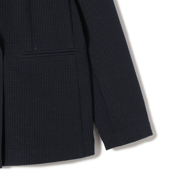 SHIPS for women「《予約》〈手洗い可能〉サッカー ダブル ブレスト ジャケット」|テーラードジャケット|