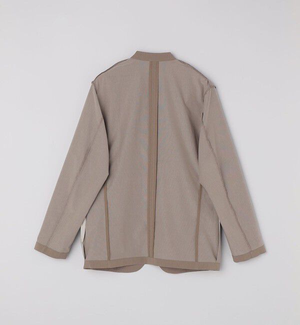 SHIPS Colors 「《予約》SHIPS Colors:〈遮熱・吸水速乾〉ファンクショナル ノーカラー ジャケット◆」|ノーカラージャケット|