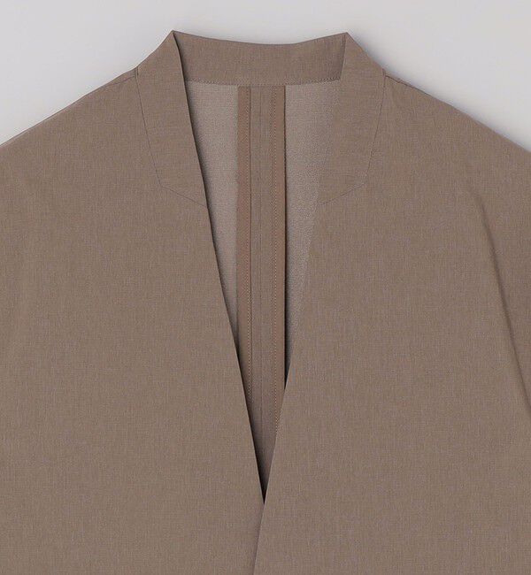 SHIPS Colors 「《予約》SHIPS Colors:〈遮熱・吸水速乾〉ファンクショナル ノーカラー ジャケット◆」|ノーカラージャケット|