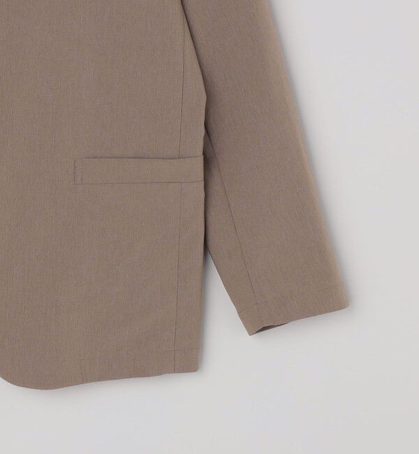 SHIPS Colors 「《予約》SHIPS Colors:〈遮熱・吸水速乾〉ファンクショナル ノーカラー ジャケット◆」|ノーカラージャケット|