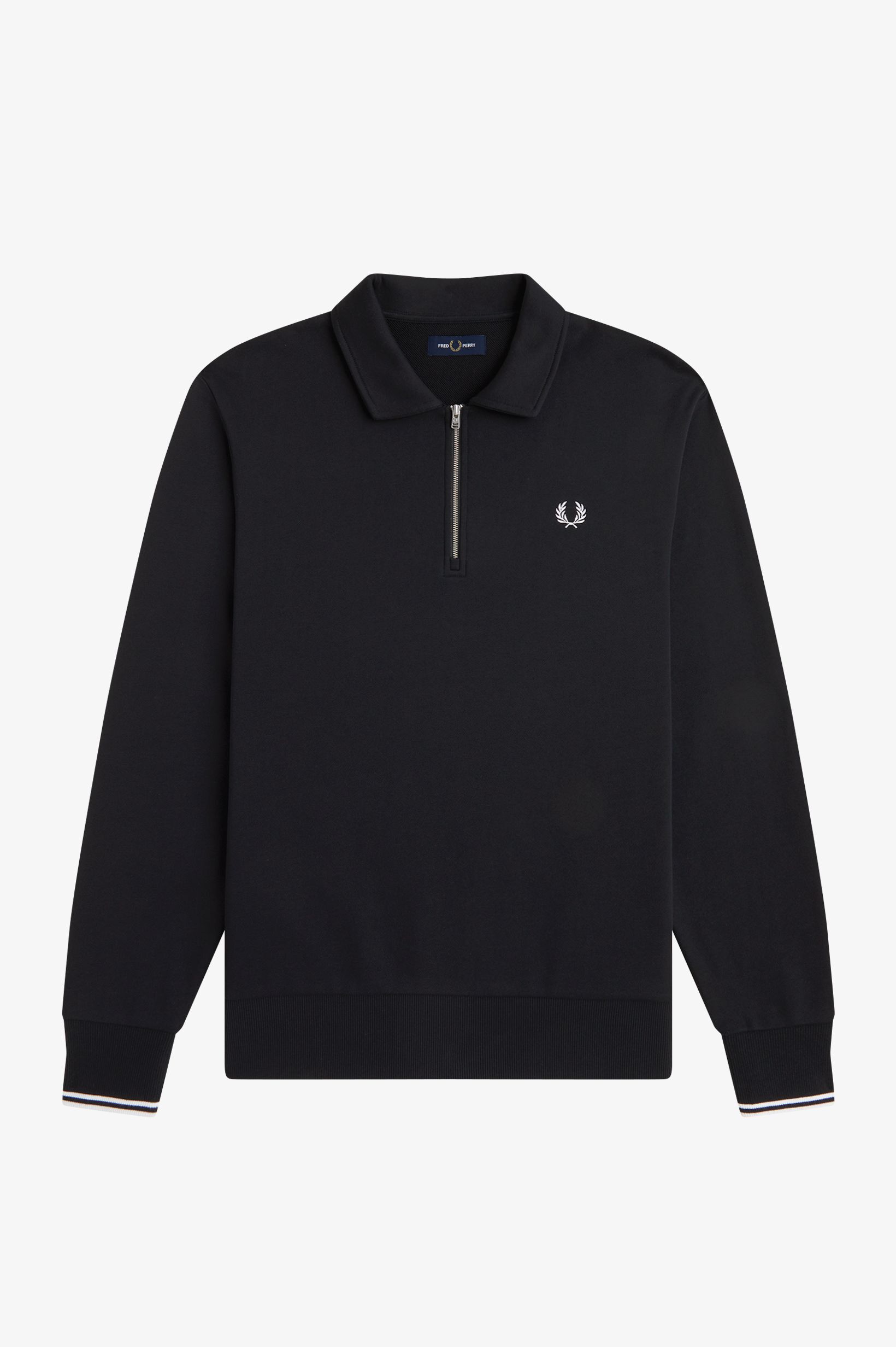 FRED PERRY 「Half Zip Collared Sweatshirt」|スウェット・ジャージ|