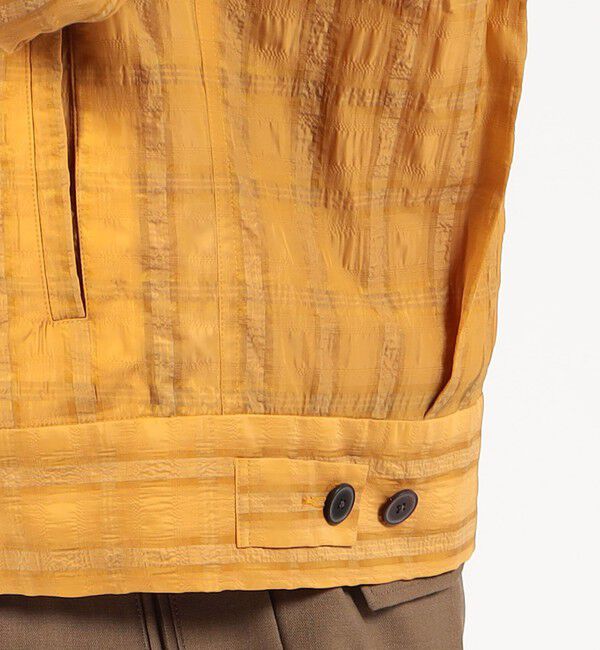 TOMORROWLAND MENS「ポリエステルナイロンキュプラ Gジャン」|ブルゾン・スタジャン|