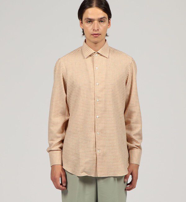 TOMORROWLAND BUYING WEAR「【別注】Maria Santangelo コットンウール ワンピースカラーシャツ」|シャツ・ブラウス|