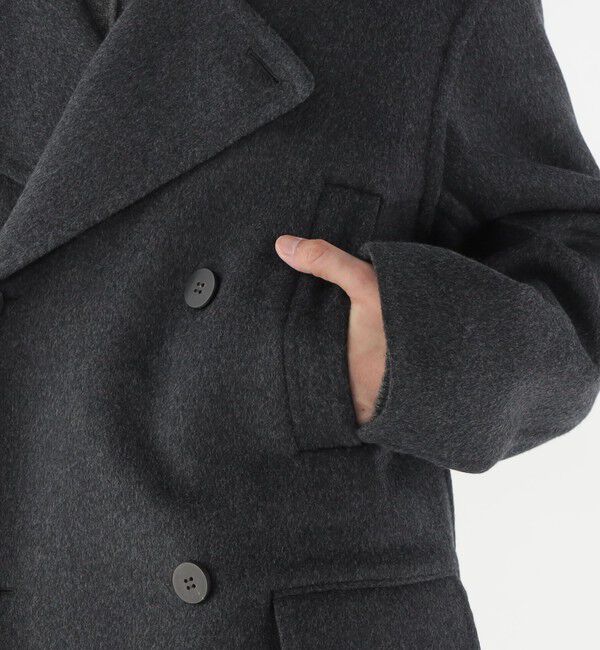 GALERIE VIE「ウールダブルフェイス  ピーコート」|ピーコート|