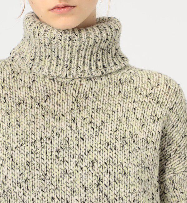 GALERIE VIE「セサミメランジ タートルネックプルオーバー」|ニット・セーター|