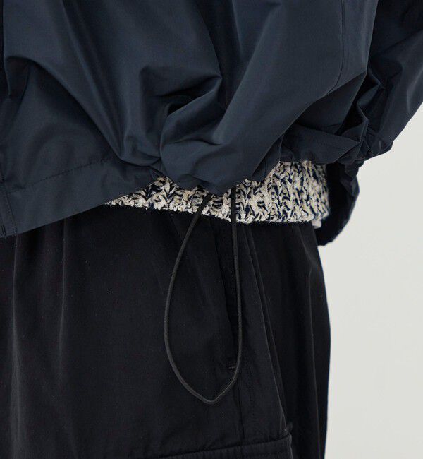 GALERIE VIE「メモリータフタ フーデッドブルゾン」|ブルゾン・スタジャン|