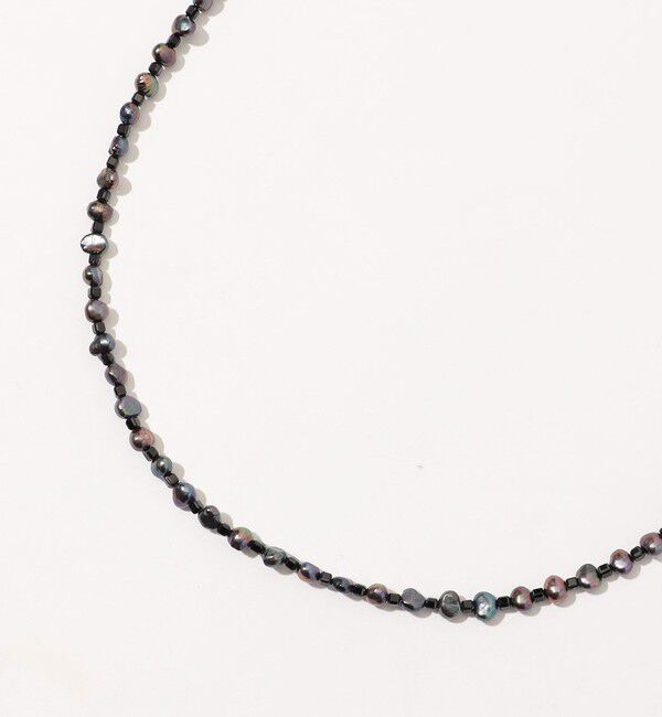 TOMORROWLAND GOODS「les bon bon オンブレ ロング パール ネックレス」|ネックレス|