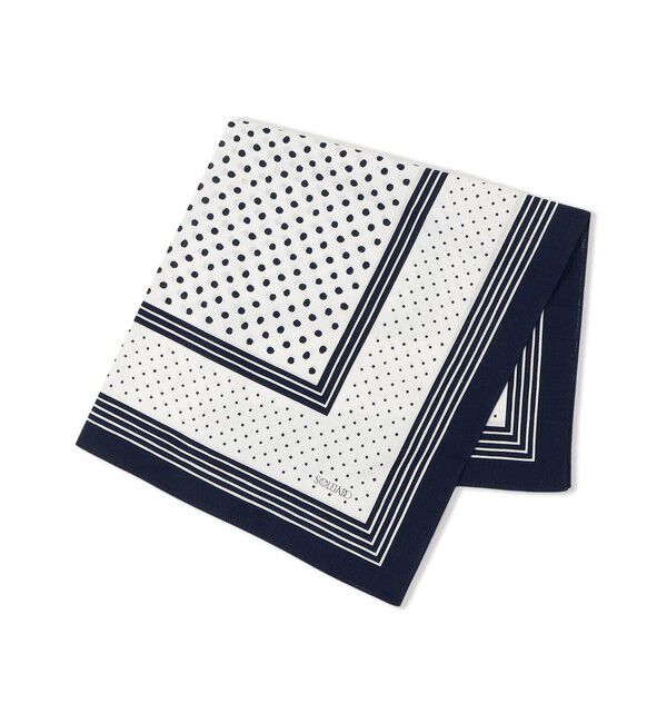 SOULEIADO「SOULEIADO コットンプリント バンダナ」|バンダナ・スカーフ|16 グレー系