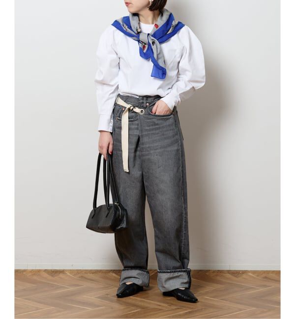  「《予約》タックデザインロングスリーブTEE」|Tシャツ・カットソー|