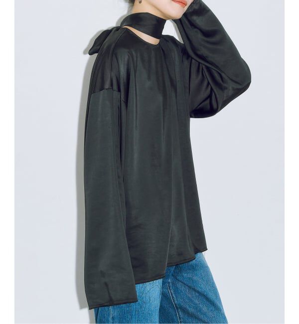  「《予約》SATIN RIBBON ブラウス」|シャツ・ブラウス|