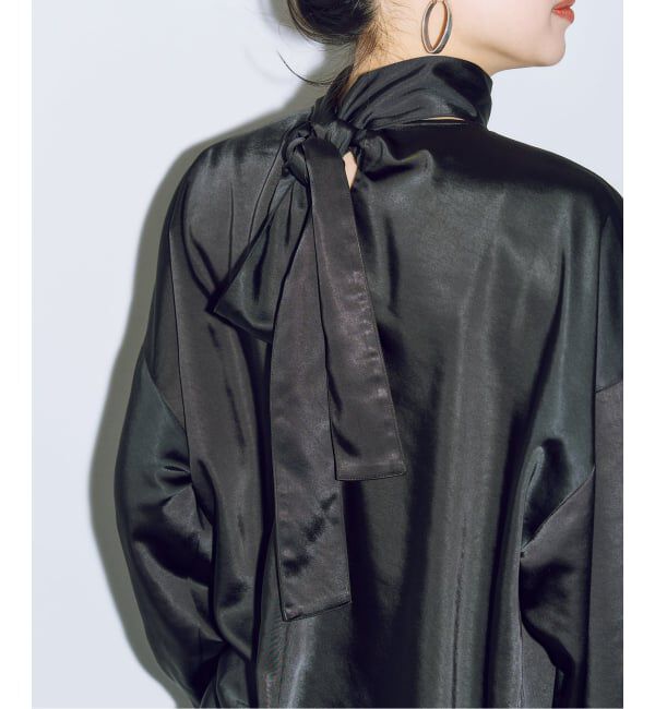  「《予約》SATIN RIBBON ブラウス」|シャツ・ブラウス|